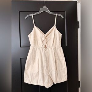 Old Navy Cream Jumpsuit